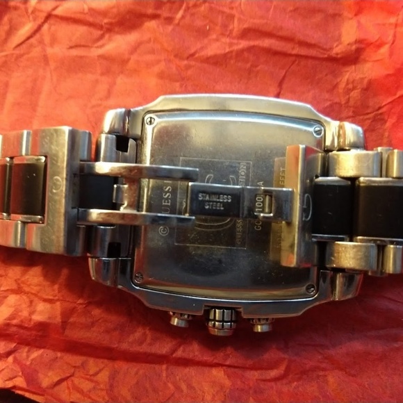 Men's GUESS GC Stainless Steel Chronograph Swiss - Picture 3 of 5